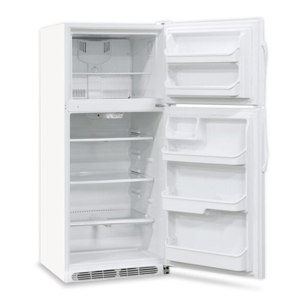 Refrigerator & Freezer Combo, open